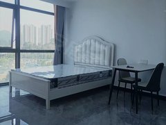 万豪滨江公馆公寓出租，独立卫生间厨房，家具家电齐全