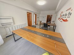 鞍山铁东站前东南向双室一厅办工室有办公桌椅沙发站前万象汇华润置地广场出租房源真实图片