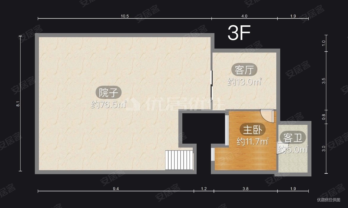 逸豪峰6室2厅3卫199.86㎡南北153万