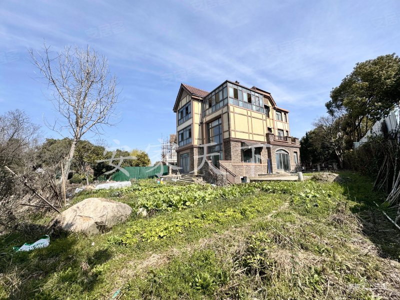 2亩大花园富力湾独栋别墅2楼俯瞰整个淀山湖有钥匙随时看房