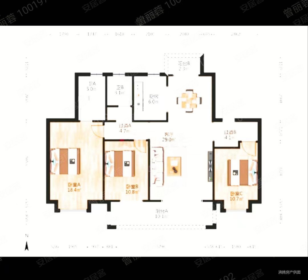 精装未入住,鸿坤花语墅二手房,127万,4室2厅,2卫,128平米-宜昌安居客