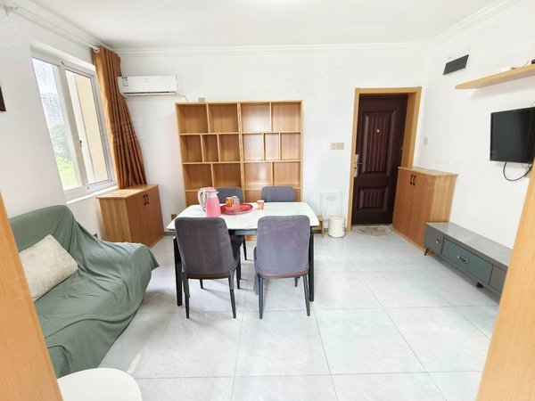 杭州拱墅塘河德胜路318号小区装修两年一室一厅,楼梯6楼,窗外运河景观