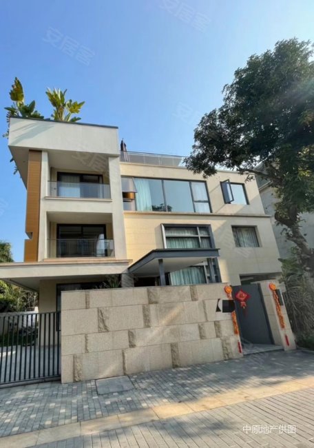 3000万现代轻奢装修 南山西丽独栋别墅 前后花园450平