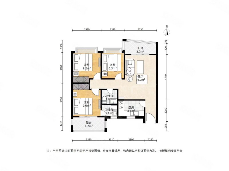 阳光天地户型图图片