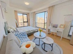嘉兴南湖南湖街道万达商圈 九曲里 中港城 多套单身公寓 押一付一 拎包入住出租房源真实图片