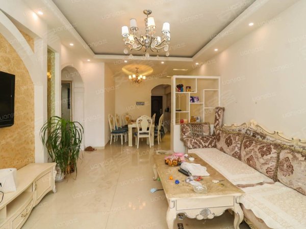 遂宁船山遂宁花园佳和北城实验学校附近佳和北城2室 客厅卧室有空调 拎包入住出租房源真实图片