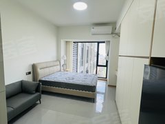 益阳赫山城市学院碧桂园壹中心全新单身公寓出租家具家电齐全高楼层采光好出租房源真实图片