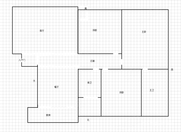 万科中央公园3室2厅2卫148㎡南北144万