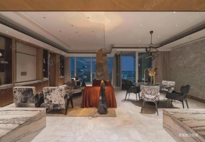 侨鑫汇悦台板楼精装好房高楼层采光充足南北通透