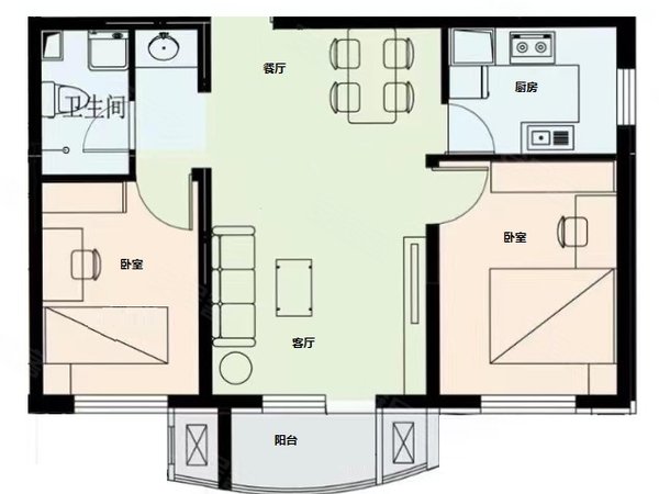 天津河西梅江津铁泽苑黑牛城道新小区电梯房 治安好 2900元 精装领包