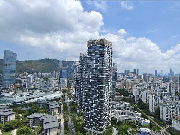 深圳南山蛇口双玺花园(二期)双玺03户型近50平l型观景大阳台,270观景