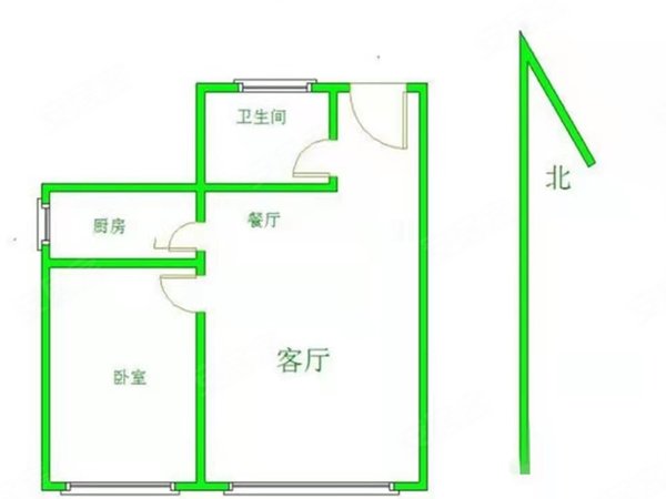 【多图】北村新苑,北村租房,高科园 北村新苑 4号线地铁口 精装套一