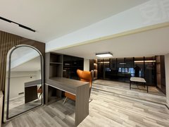 西安曲江新区金泘沱月付无中介费 支付宝可免押!金辉环球豪华一室loft衣帽间出租房源真实图片