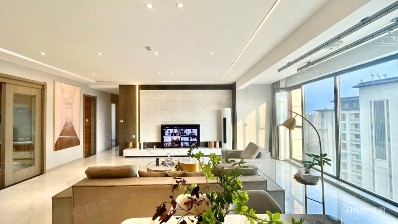 万达天玺次新小区高楼层视野无遮挡电梯房近地铁