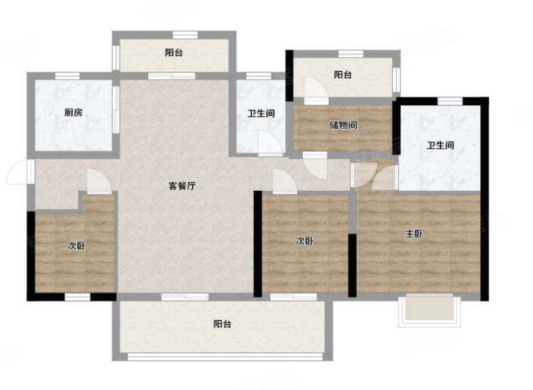 衡阳碧桂园花园里(别墅)5室2厅4卫260㎡南北260万