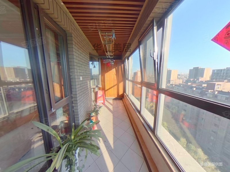 万科紫苑b区 高楼层 南北通透 边户双明卫 有通体阳台