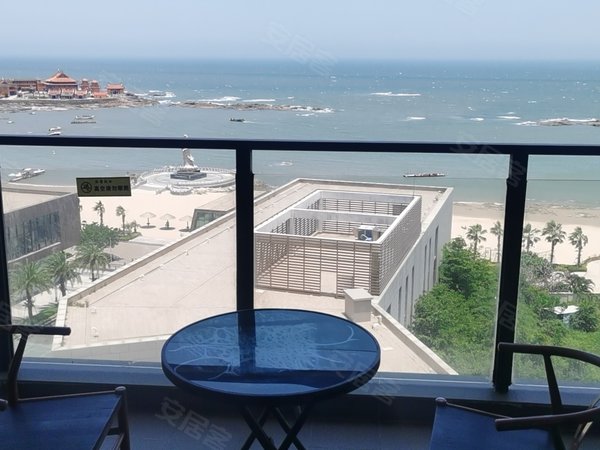 泉州石狮石狮周边中骏黄金海岸海悦湾 精装一室一厅一卫 中层看海