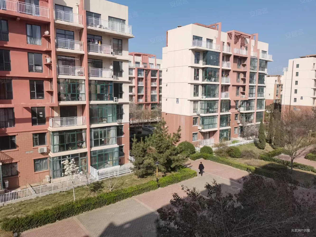 世纪花园三期纯四楼80平精装婚房南北通透随时可看