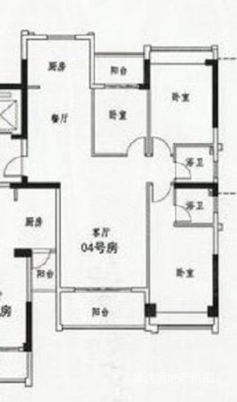 智汇时代3室2厅2卫125㎡南北127.5万