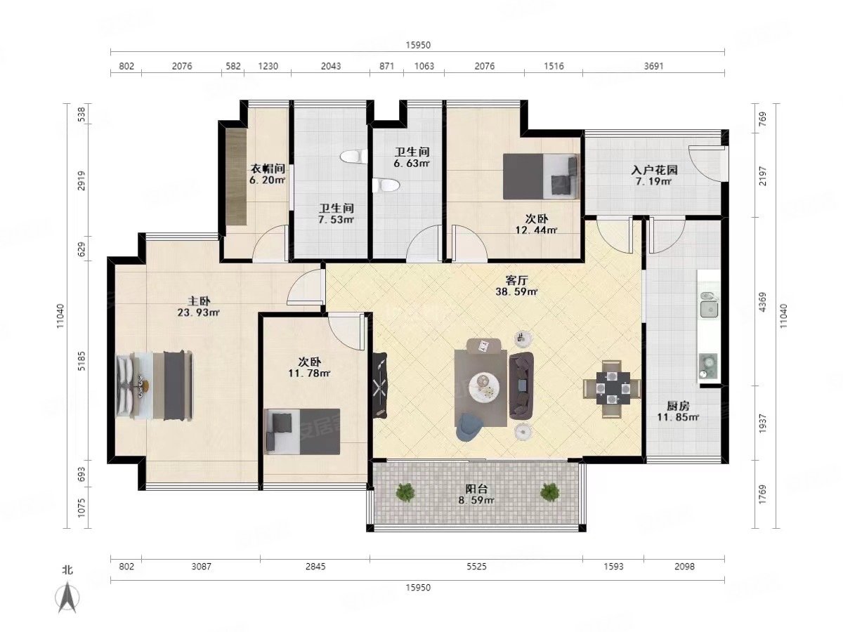 红本交易快高层满五费用少看房方便华润城润府二期