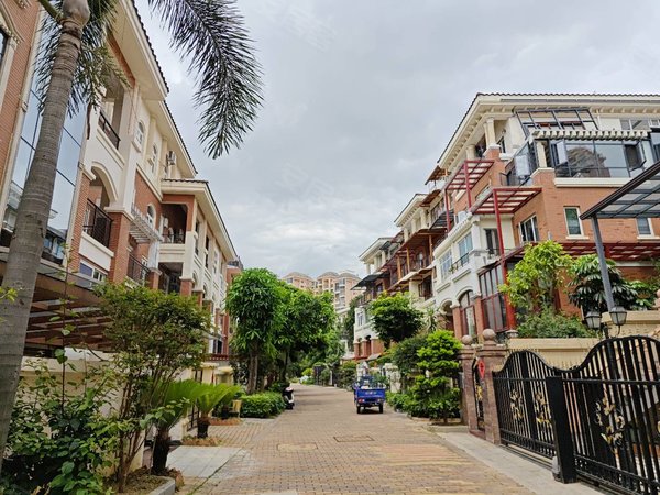 深圳龙岗横岗振业城(北区别墅)业主刚刚放盘的别墅,双地铁口,可商住