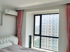 盘锦兴隆台步行街市高陪读房日月兴城,精装两室南北通透,家具家电齐全干净整洁!出租房源真实图片