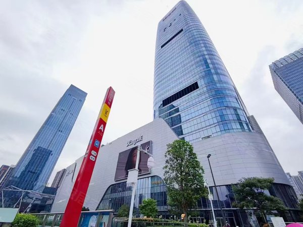 广州番禺万博粤海广场商住两用可注册 天河城粤海广场 高层带家具