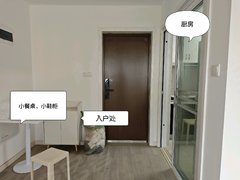 湘阴湘阴城区市中心洋沙小镇君澜湾(公寓住宅) 1室2厅1卫出租房源真实图片
