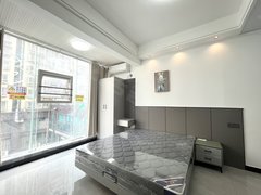 巴中巴州川剧团整租支持月付 季付 蓝湾国际全新精装一室一厅一卫 出租出租房源真实图片