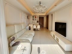 武汉洪山白沙洲白沙洲奶油风全景落地精装两房~商圈环绕 押一付一 拎包入住！出租房源真实图片