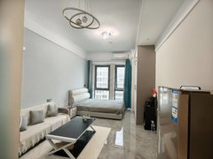 德阳旌阳城北城北 万达广场附近 电梯 精装一居室 家具家电齐全 拎包入住出租房源真实图片