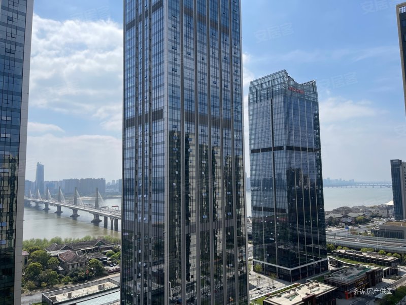 华润悦府一线江景带家具家电业主诚心门口万象城摩天轮