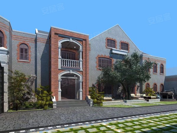 上海静安静安寺金苑别墅原孔祥熙故居.沿街独栋洋房.