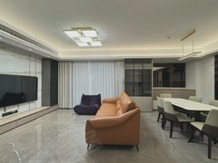 深圳龙华民治鸿荣源博誉府 精装四房 全新家私家电 无遮挡看花园 拎包入住出租房源真实图片