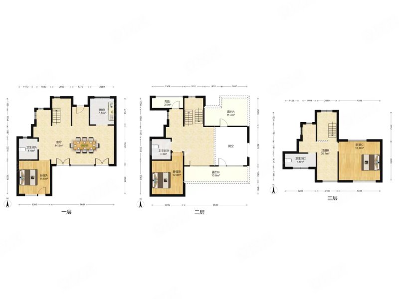 萧科新上排屋 东边套花园别墅户型 带露台 送花园 看房有秘
