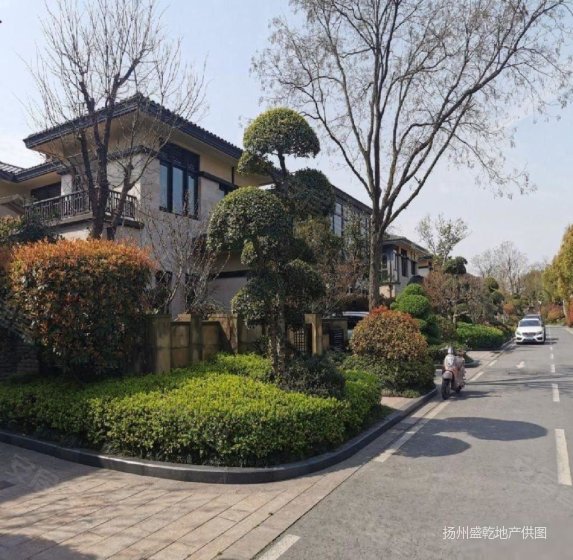 扬州奢华之巅瘦西湖唐郡独栋大别墅前后院子,尊贵望府,奢华豪宅