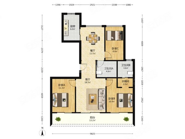 绍兴柯桥安昌钱江彩虹府安昌钱江彩虹府精装修,配套齐全可直接领包