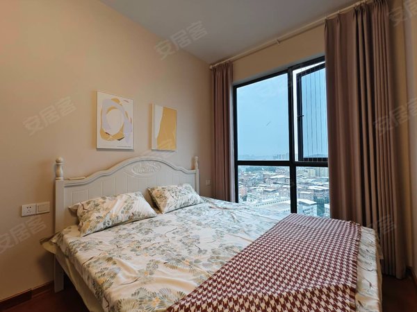 百捷上悦城高层奶油风精装大两房 天然气大阳台密码锁押一付一,晋江