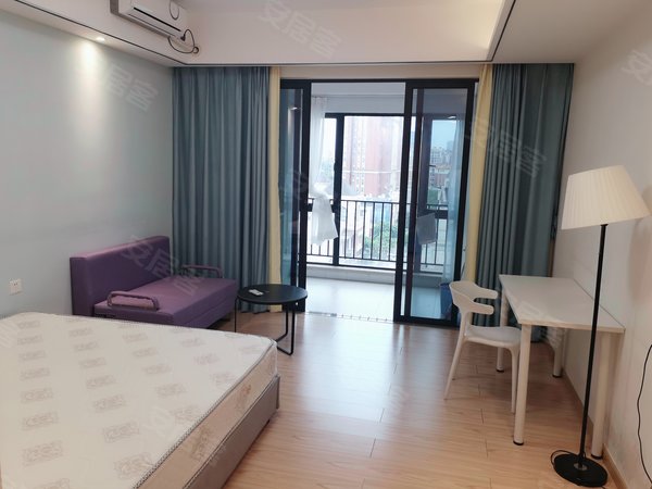 豪华单间公寓 带阳台可明火 拎包入住 南沙金茂湾出租房源真实图片