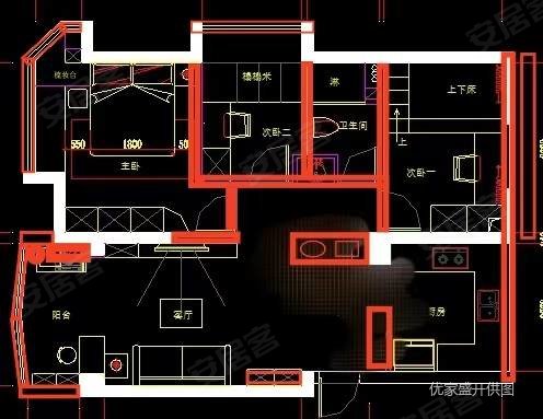 温州碧桂园3室2厅1卫85.3㎡南北85万