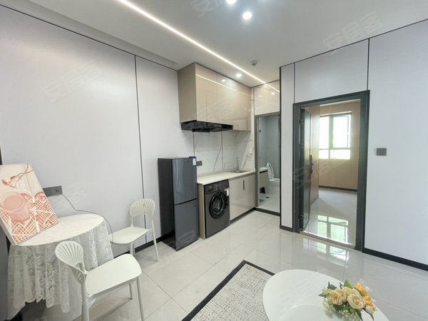 金华东阳东阳江北五星大厦人民路第一百货附近  标准家电齐全 一室一厅 房间空气环境好出租房源真实图片