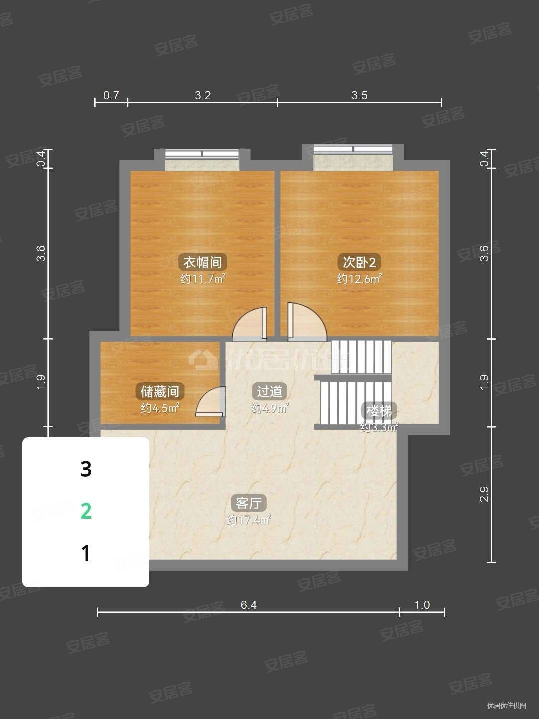 水木青华6室2厅3卫283㎡南北260万