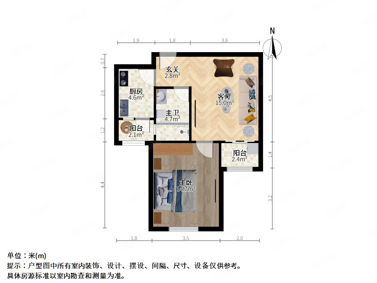 价格好聊,楼层位置好,看房方便,汇福家园兴盛里(北区)二手房,215万,1