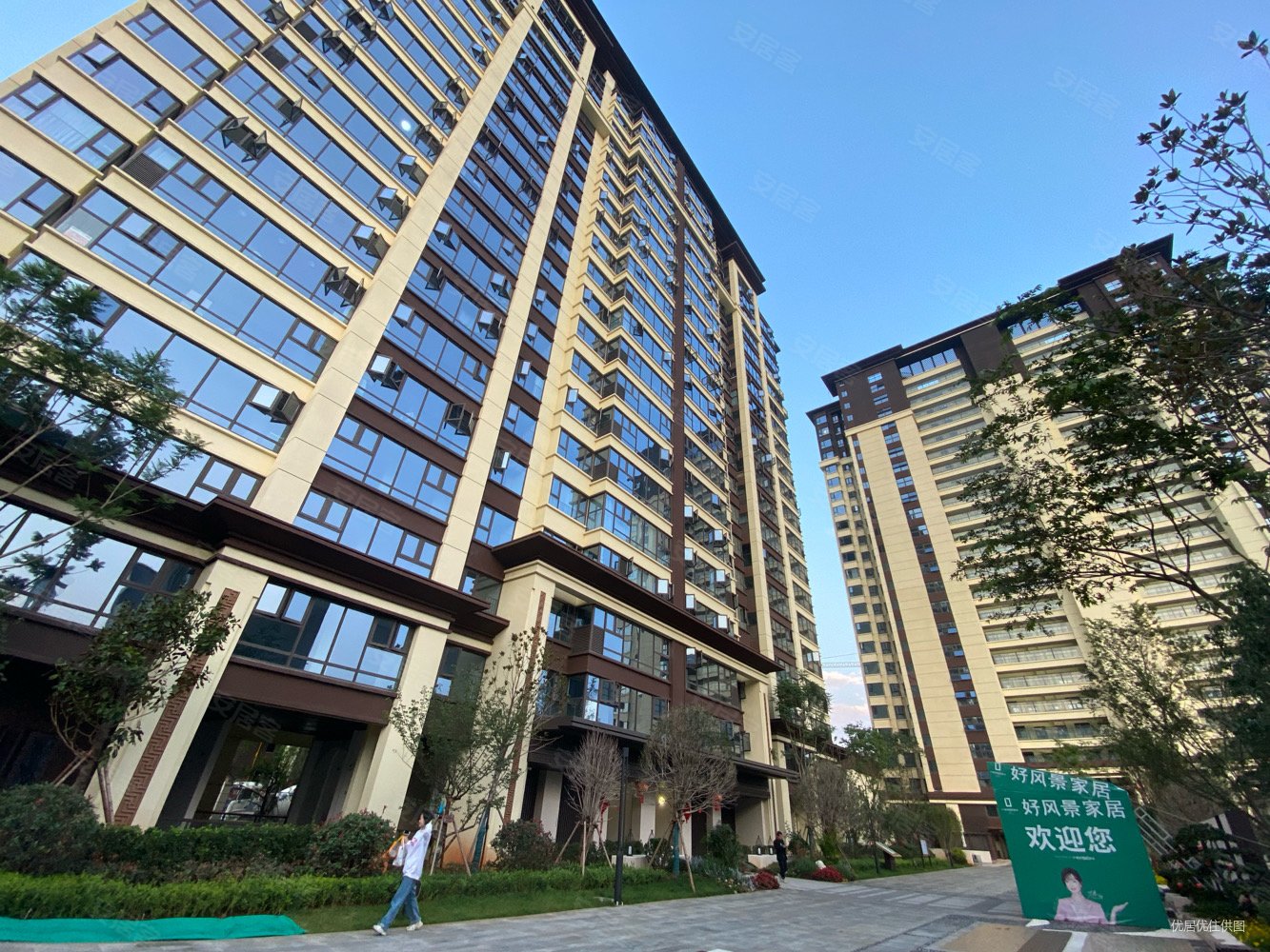 现房一梯 两户南北通透,雍锦园二手房,155万,3室2厅,2卫,128平米-昆明