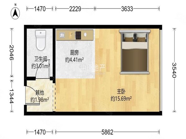 【多图】新达城公寓,水荫路租房,新达城公寓 全新精装 温馨的家 随时