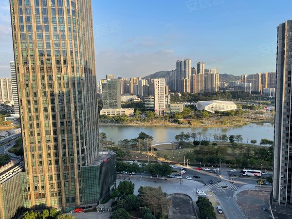 广州南沙蕉门中惠璧珑湾蕉门地铁口两房急租,东南向看江景.拎包入住.