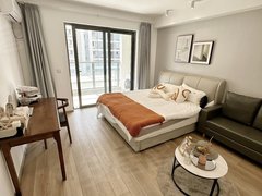 信阳羊山新区恒大名都大信广场旁 1居 520月 清新自然 南北通透出租房源真实图片