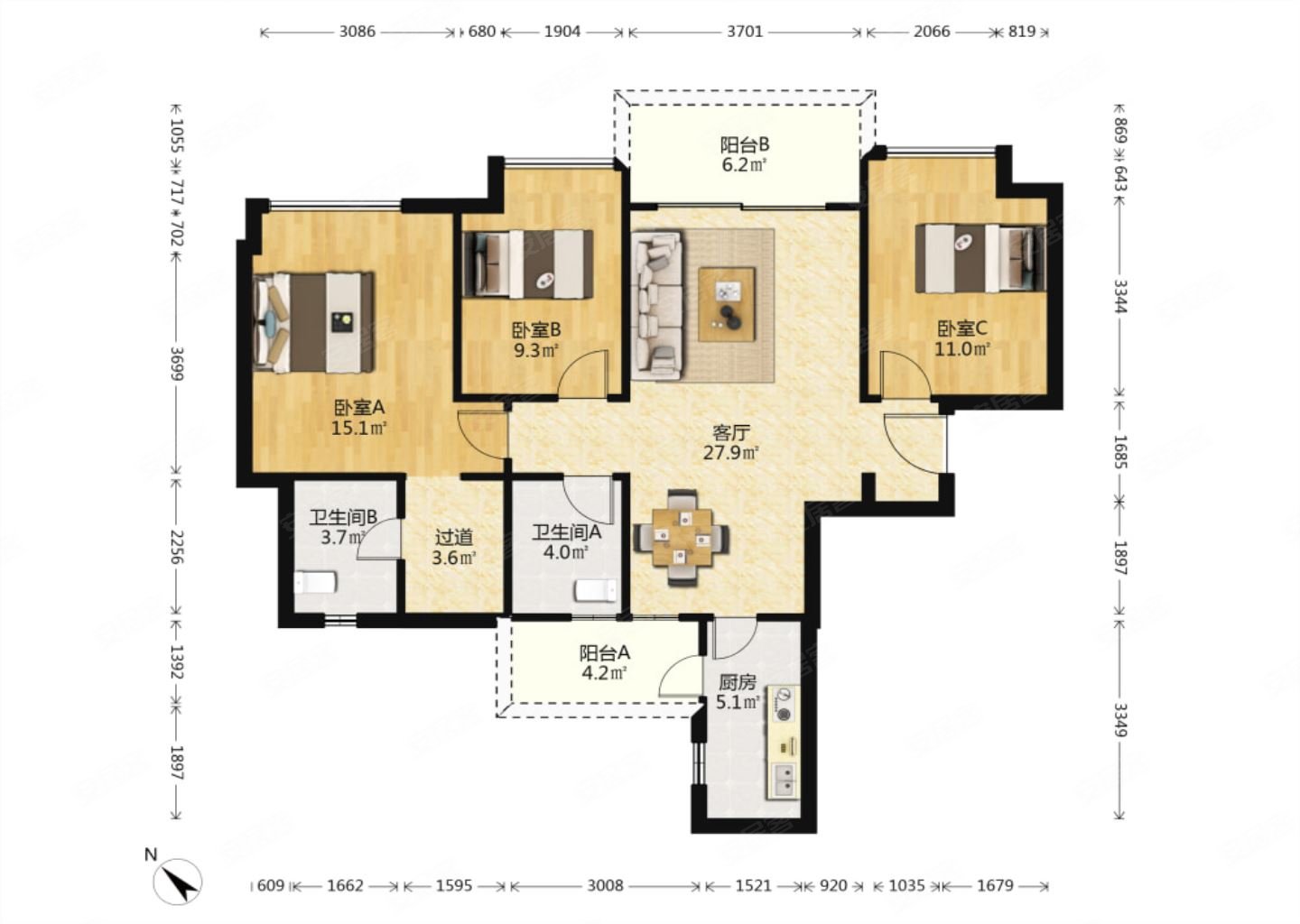 成都房产网>成都二手房>金牛二手房>沙河源二手房>电建地产洺悦府>