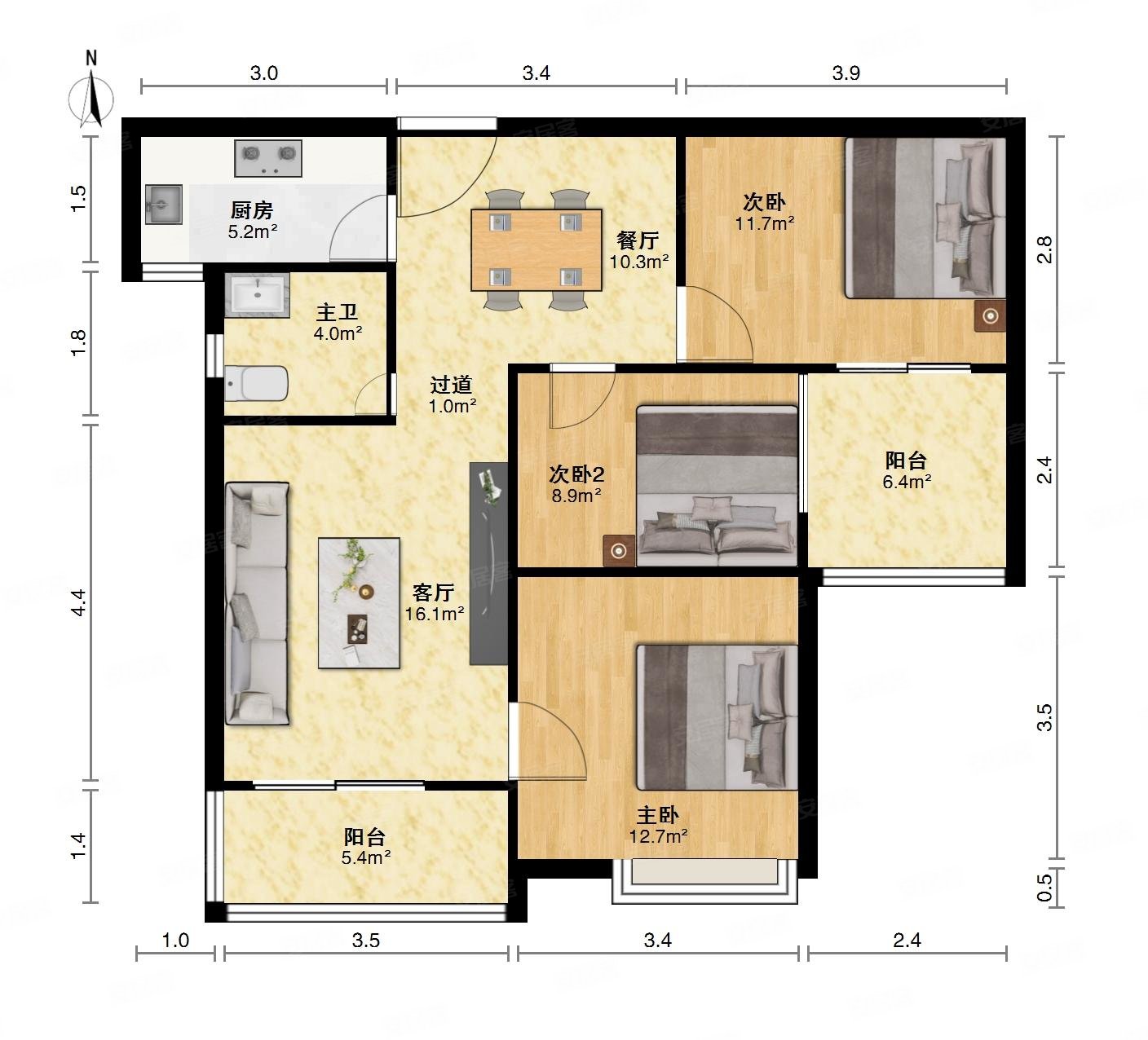 古田桥头锦绣仙山可贷款精装三房送全屋家私拎包入住