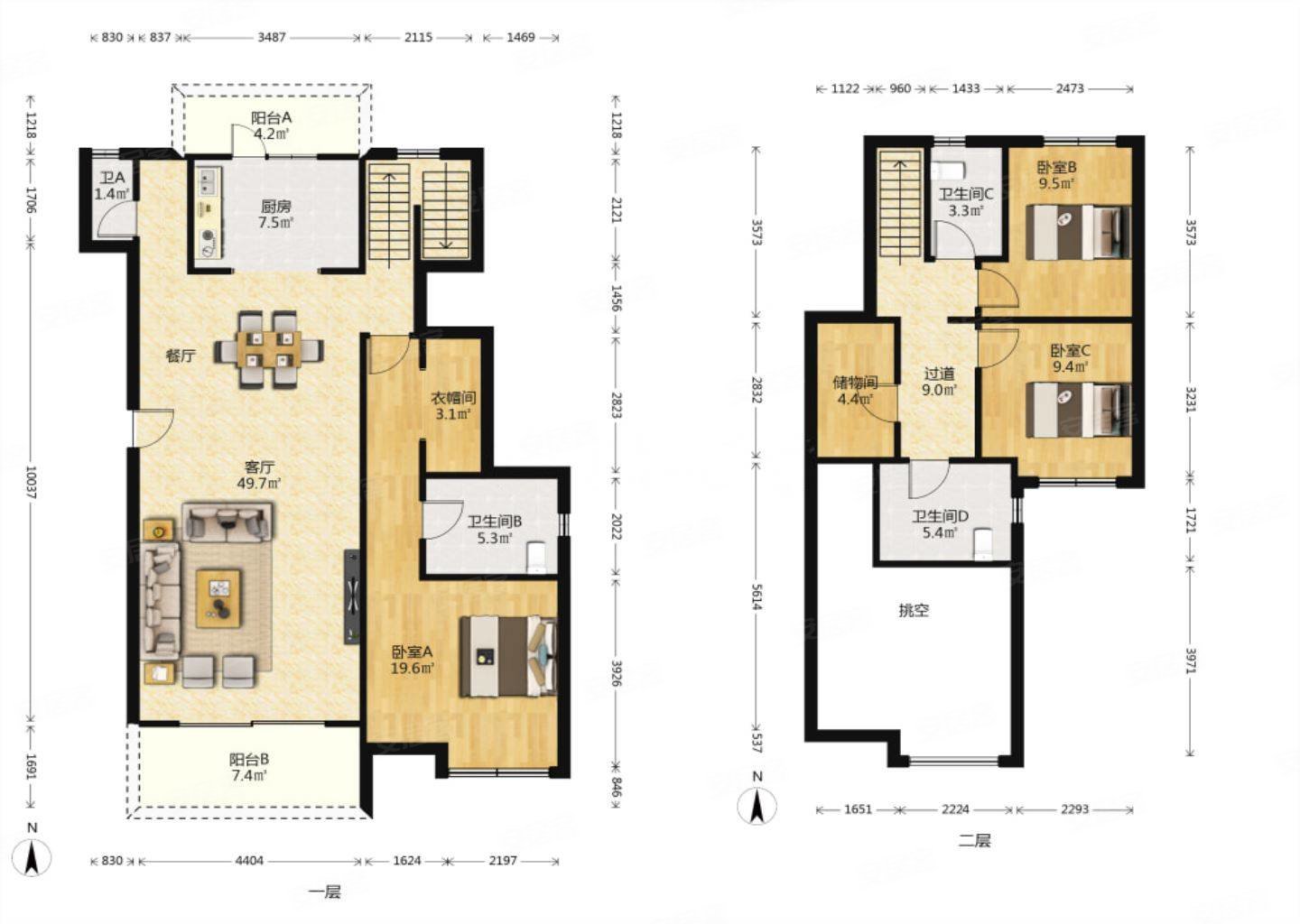海伦湾二期 25号楼 叠拼